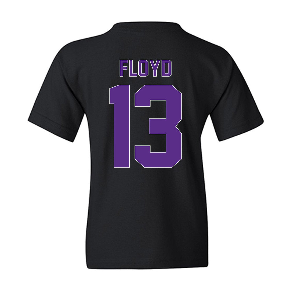 North Alabama - NCAA Men's Basketball : Blake Floyd - Vintage Basketball Youth T-Shirt-1