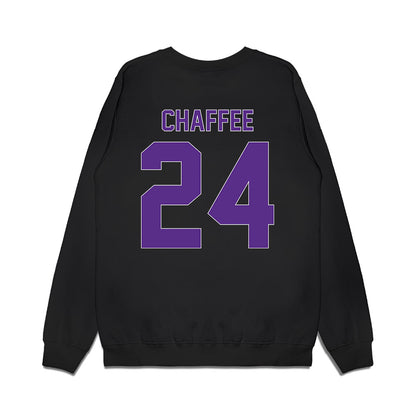 North Alabama - NCAA Men's Basketball : Mitchell Chaffee - Vintage Basketball Premium Crewneck Sweatshirt-1