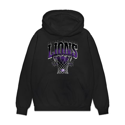 North Alabama - NCAA Men's Basketball : Blake Floyd - Vintage Basketball Premium Hooded Sweatshirt-0