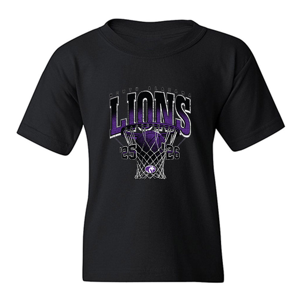 North Alabama - NCAA Men's Basketball : Mitchell Chaffee - Vintage Basketball Youth T-Shirt-0