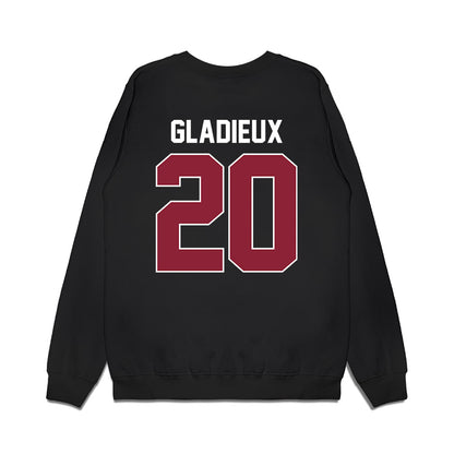 UMass - NCAA Women's Basketball : Tessa Gladieux - Vintage Basketball Shersey Premium Crewneck Sweatshirt-1
