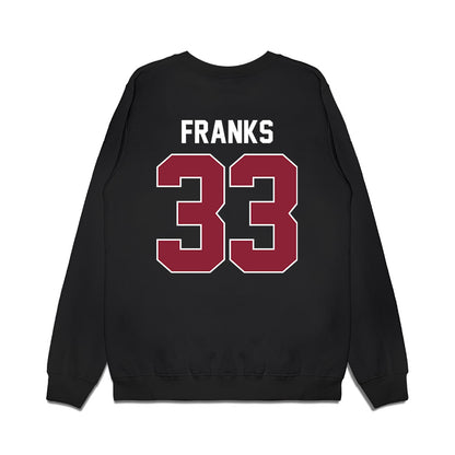 UMass - NCAA Women's Basketball : Ayanna Franks - Vintage Basketball Shersey Premium Crewneck Sweatshirt-1