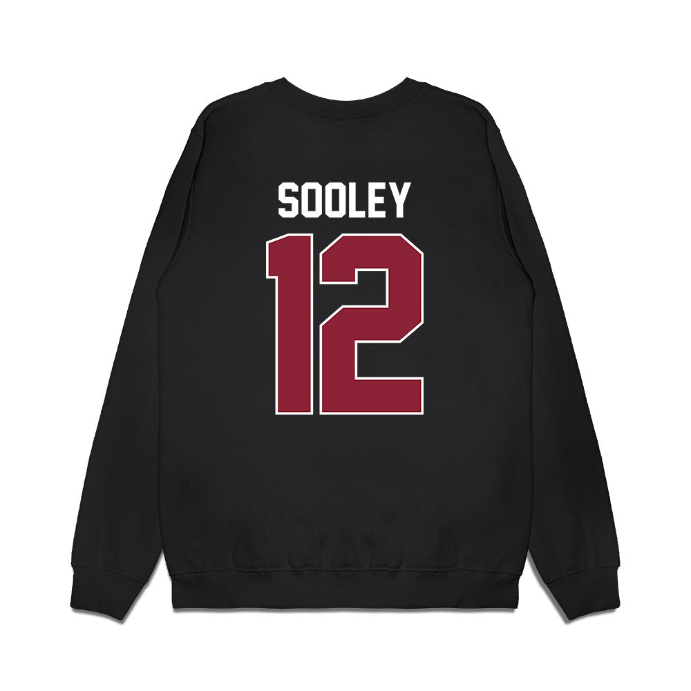 UMass - NCAA Women's Basketball : Kylie Sooley - Vintage Basketball Shersey Premium Crewneck Sweatshirt-1