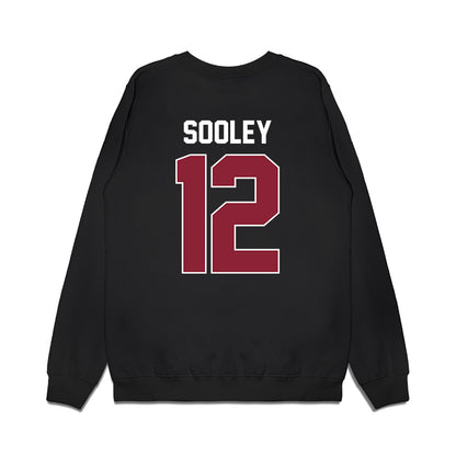 UMass - NCAA Women's Basketball : Kylie Sooley - Vintage Basketball Shersey Premium Crewneck Sweatshirt-1