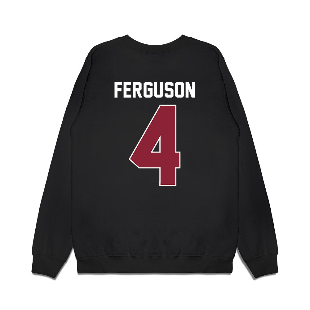 UMass - NCAA Women's Basketball : Lilly Ferguson - Vintage Basketball Shersey Premium Crewneck Sweatshirt-1