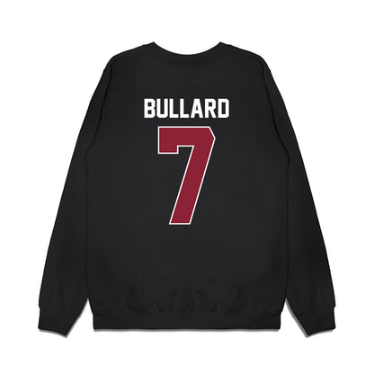 UMass - NCAA Women's Basketball : Leah Bullard - Vintage Basketball Shersey Premium Crewneck Sweatshirt-1