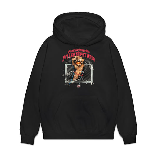 UMass - NCAA Women's Basketball : Ayanna Franks - Vintage Basketball Shersey Premium Hooded Sweatshirt-0