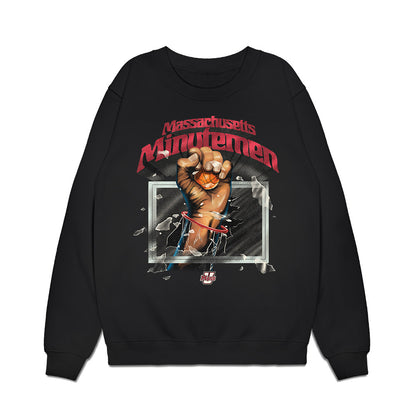 UMass - NCAA Women's Basketball : Lilly Ferguson - Vintage Basketball Shersey Premium Crewneck Sweatshirt-0