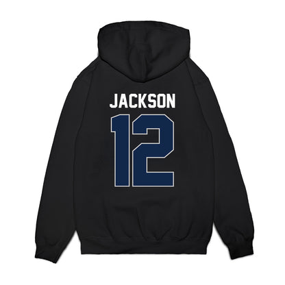 Butler - NCAA Women's Basketball : Saniya Jackson - Vintage Basketball Premium Hooded Sweatshirt-1