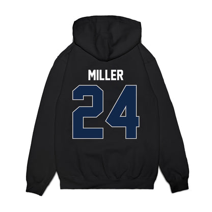 Butler - NCAA Women's Basketball : Mallory Miller - Vintage Basketball Premium Hooded Sweatshirt-1