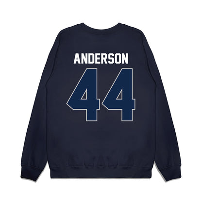 Butler - NCAA Men's Basketball : Treyson Anderson - Vintage Basketball Premium Crewneck Sweatshirt-1