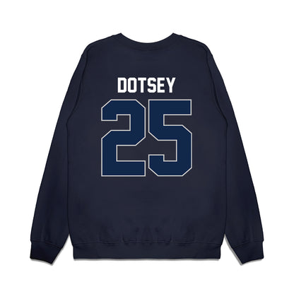 Butler - NCAA Women's Basketball : Caroline Dotsey - Vintage Basketball Premium Crewneck Sweatshirt-1