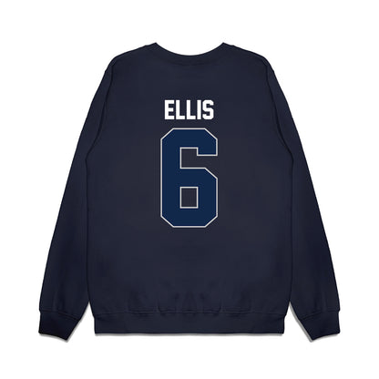 Butler - NCAA Women's Basketball : Taya Ellis - Vintage Basketball Premium Crewneck Sweatshirt-1