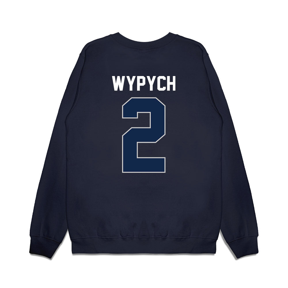 Butler - NCAA Women's Basketball : Anna Wypych - Vintage Basketball Premium Crewneck Sweatshirt-1