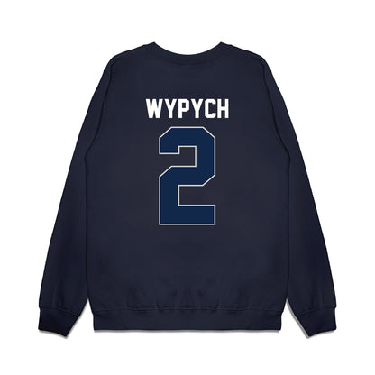 Butler - NCAA Women's Basketball : Anna Wypych - Vintage Basketball Premium Crewneck Sweatshirt-1