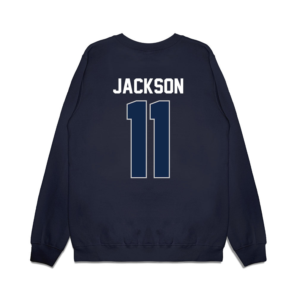 Butler - NCAA Women's Basketball : Nevaeh Jackson - Vintage Basketball Premium Crewneck Sweatshirt-1
