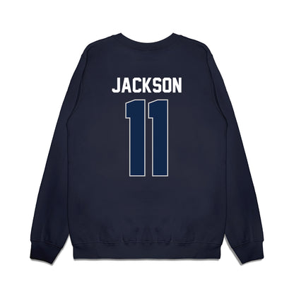 Butler - NCAA Women's Basketball : Nevaeh Jackson - Vintage Basketball Premium Crewneck Sweatshirt-1
