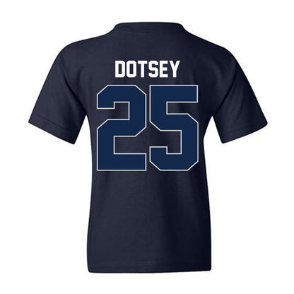 Butler - NCAA Women's Basketball : Caroline Dotsey - Vintage Basketball Youth T-Shirt-1