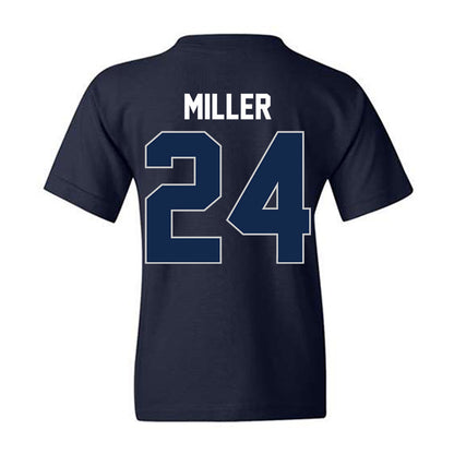 Butler - NCAA Women's Basketball : Mallory Miller - Vintage Basketball Youth T-Shirt-1