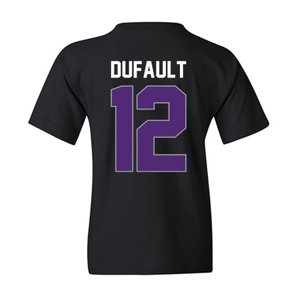 UST - NCAA Men's Basketball : Ryan Dufault - Vintage Shersey Youth T-Shirt-1