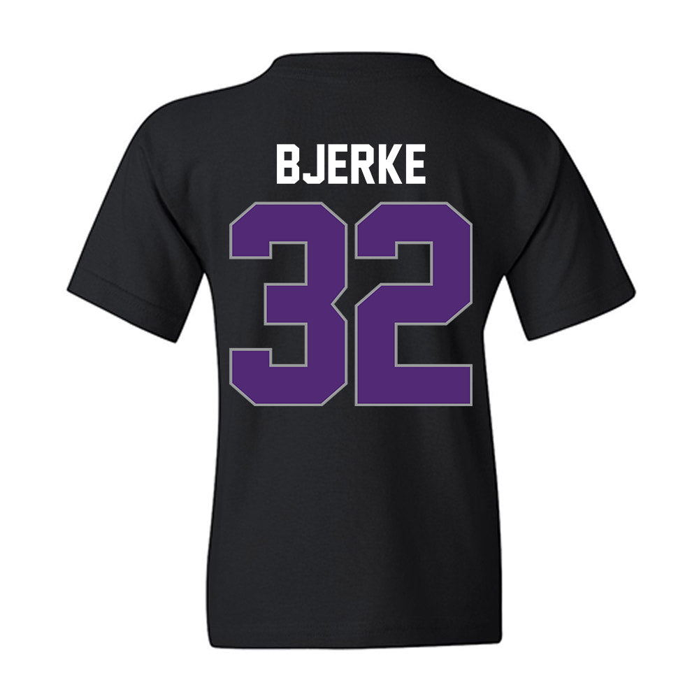UST - NCAA Men's Basketball : Carter Bjerke - Vintage Shersey Youth T-Shirt-1