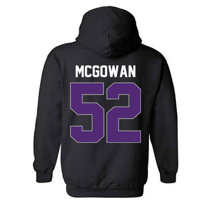 UST - NCAA Women's Basketball : Savannah McGowan - Vintage Shersey Hooded Sweatshirt-1