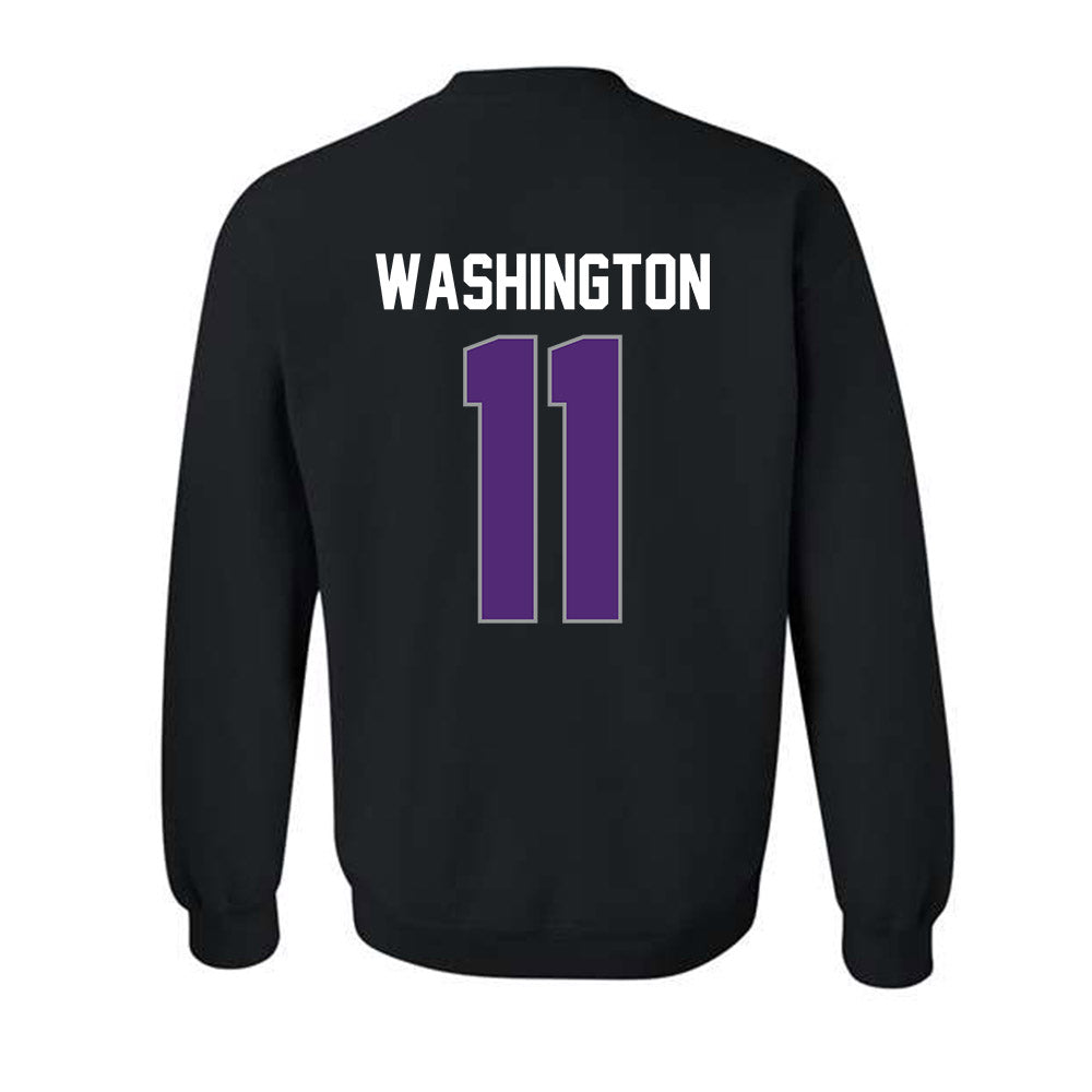 UST - NCAA Women's Basketball : Zoey Washington - Vintage Shersey Crewneck Sweatshirt-1