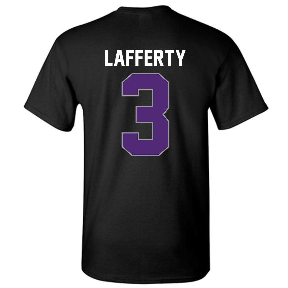 UST - NCAA Men's Basketball : Ryan Lafferty - Vintage Shersey T-Shirt-1