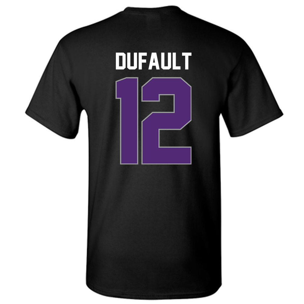 UST - NCAA Men's Basketball : Ryan Dufault - Vintage Shersey T-Shirt-1