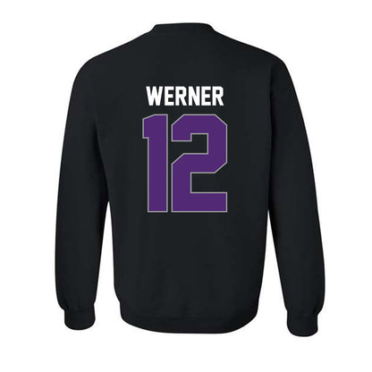 UST - NCAA Women's Basketball : Mikayla Werner - Vintage Shersey Crewneck Sweatshirt-1