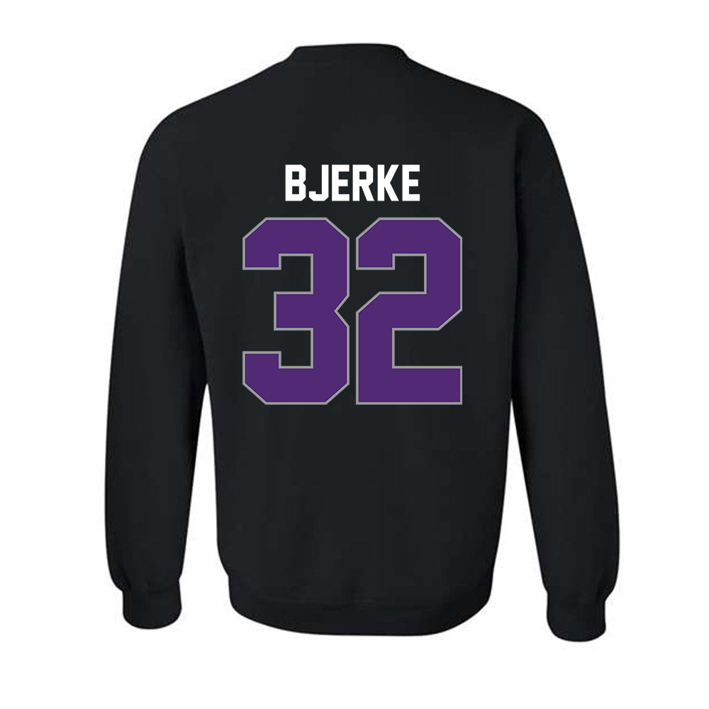 UST - NCAA Men's Basketball : Carter Bjerke - Vintage Shersey Crewneck Sweatshirt-1