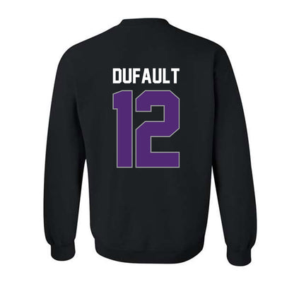 UST - NCAA Men's Basketball : Ryan Dufault - Vintage Shersey Crewneck Sweatshirt-1