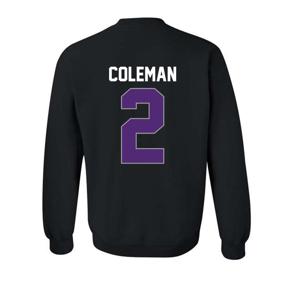 UST - NCAA Men's Basketball : Jermaine Coleman - Vintage Shersey Crewneck Sweatshirt-1