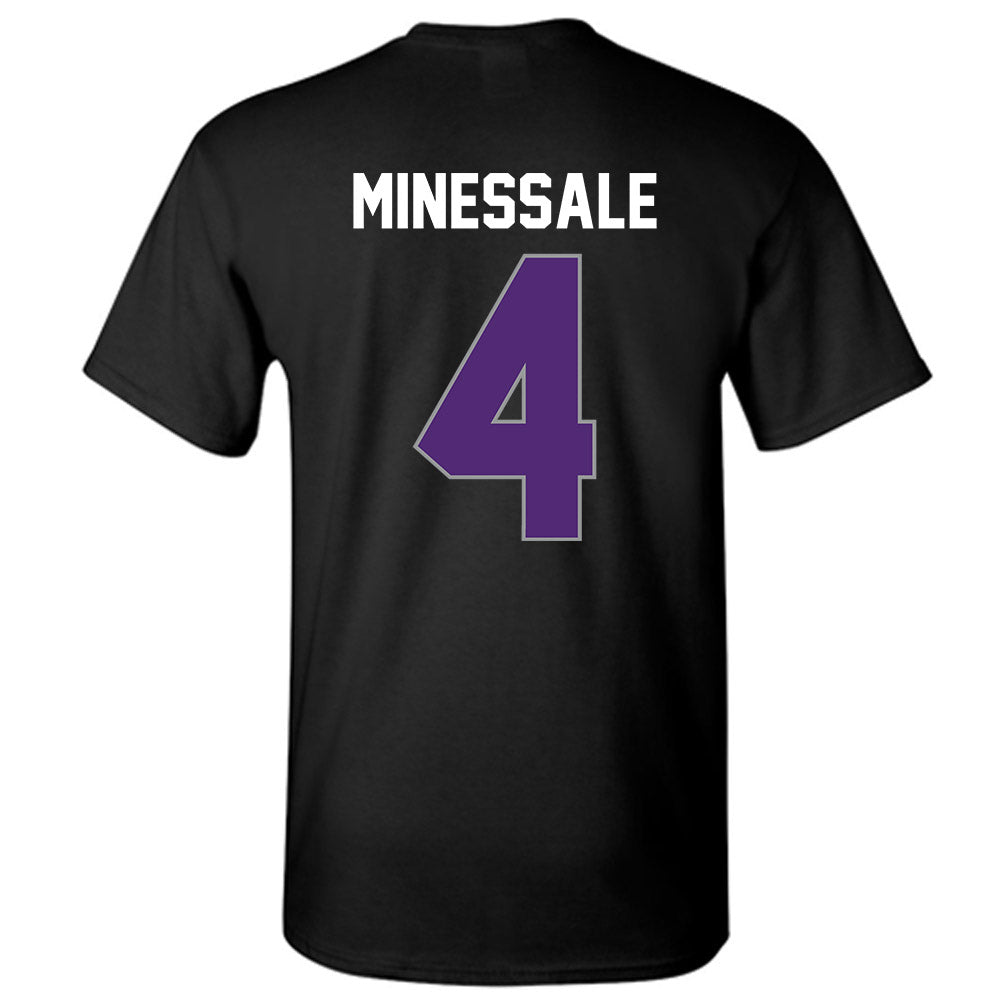 UST - NCAA Men's Basketball : Nolan Minessale - Vintage Shersey T-Shirt-1
