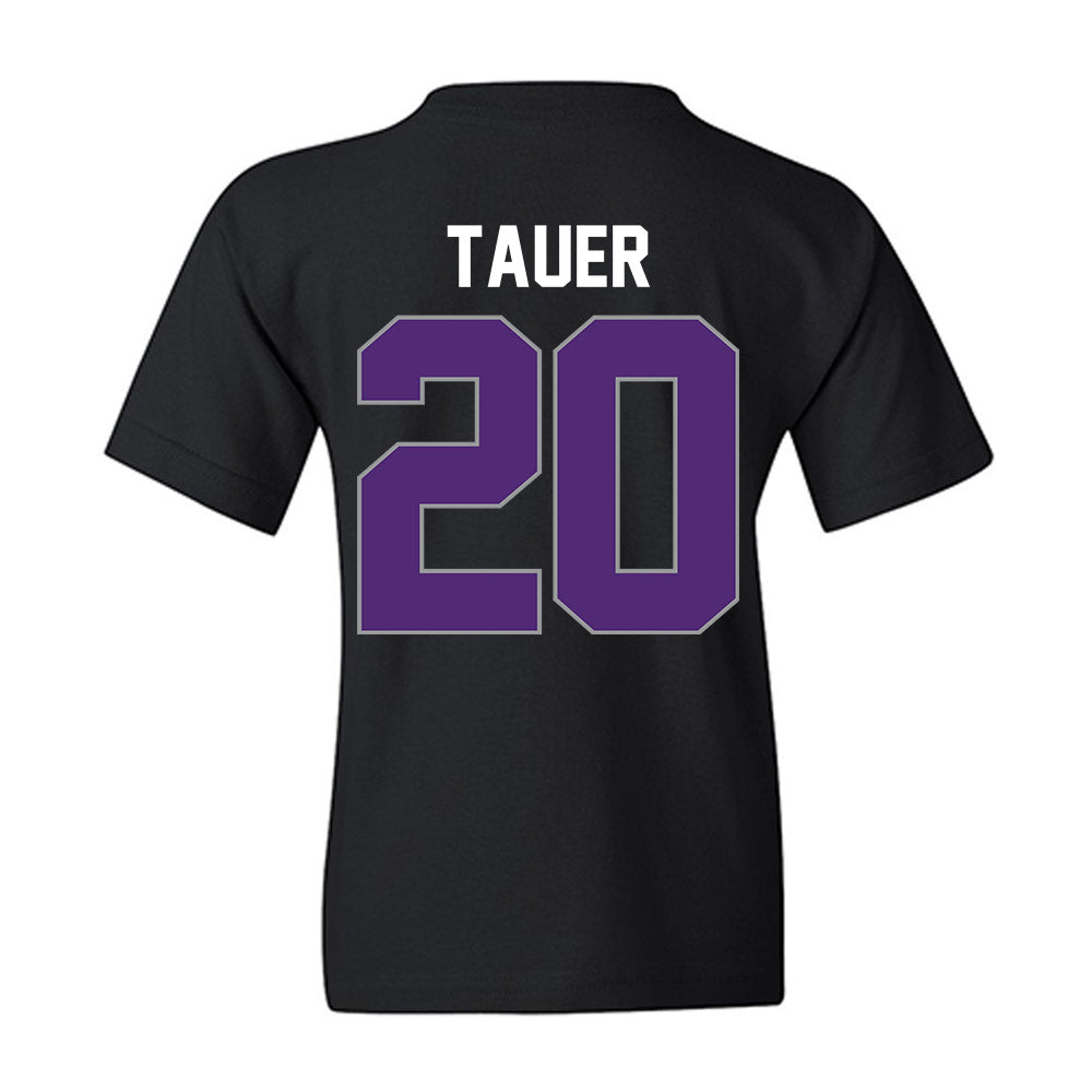 UST - NCAA Men's Basketball : Jack Tauer - Vintage Shersey Youth T-Shirt-1