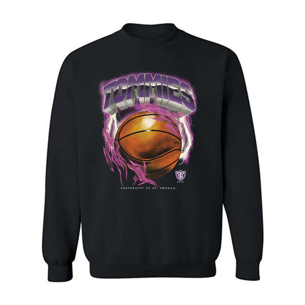 UST - NCAA Women's Basketball : Savannah McGowan - Vintage Shersey Crewneck Sweatshirt-0