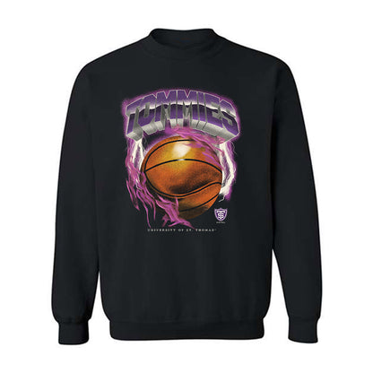 UST - NCAA Men's Basketball : Ryan Dufault - Vintage Shersey Crewneck Sweatshirt-0