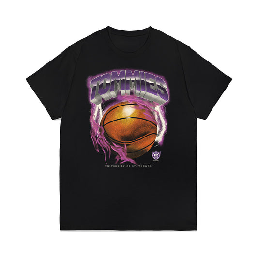 UST - NCAA Men's Basketball : Jeremy Lorenz - Vintage Shersey T-Shirt-0