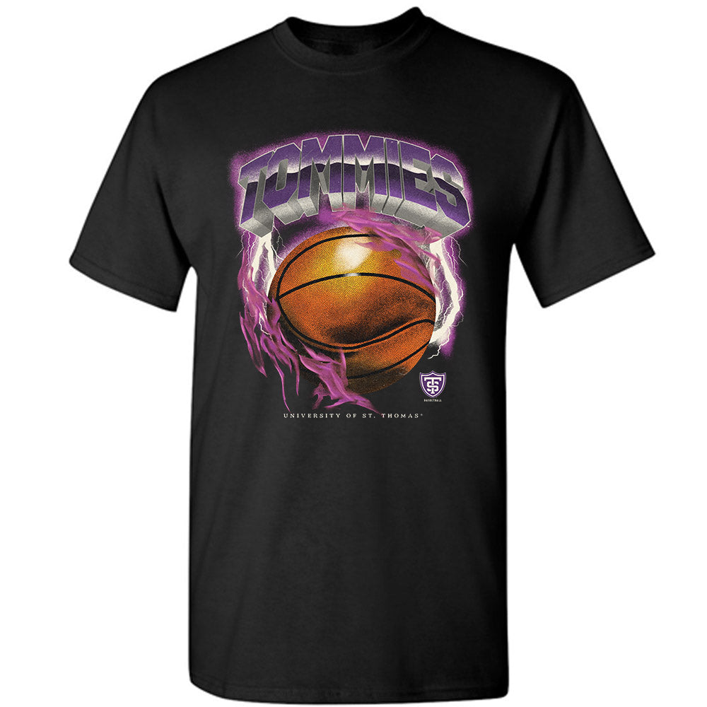 UST - NCAA Men's Basketball : Ryan Dufault - Vintage Shersey T-Shirt-0