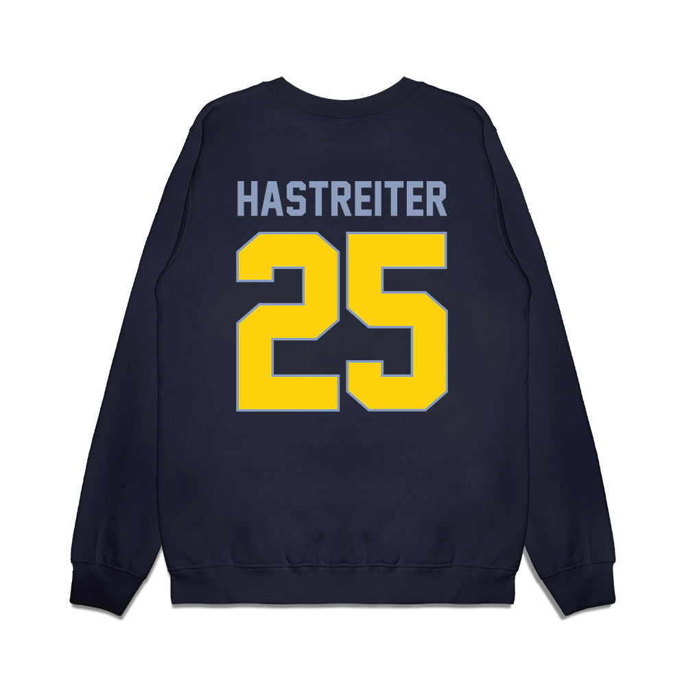 AU - NCAA Men's Basketball : Jack Hastreiter - Vintage Basketball Premium Crewneck Sweatshirt-1