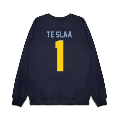 AU - NCAA Men's Basketball : Tanner Te Slaa - Vintage Basketball Premium Crewneck Sweatshirt-1