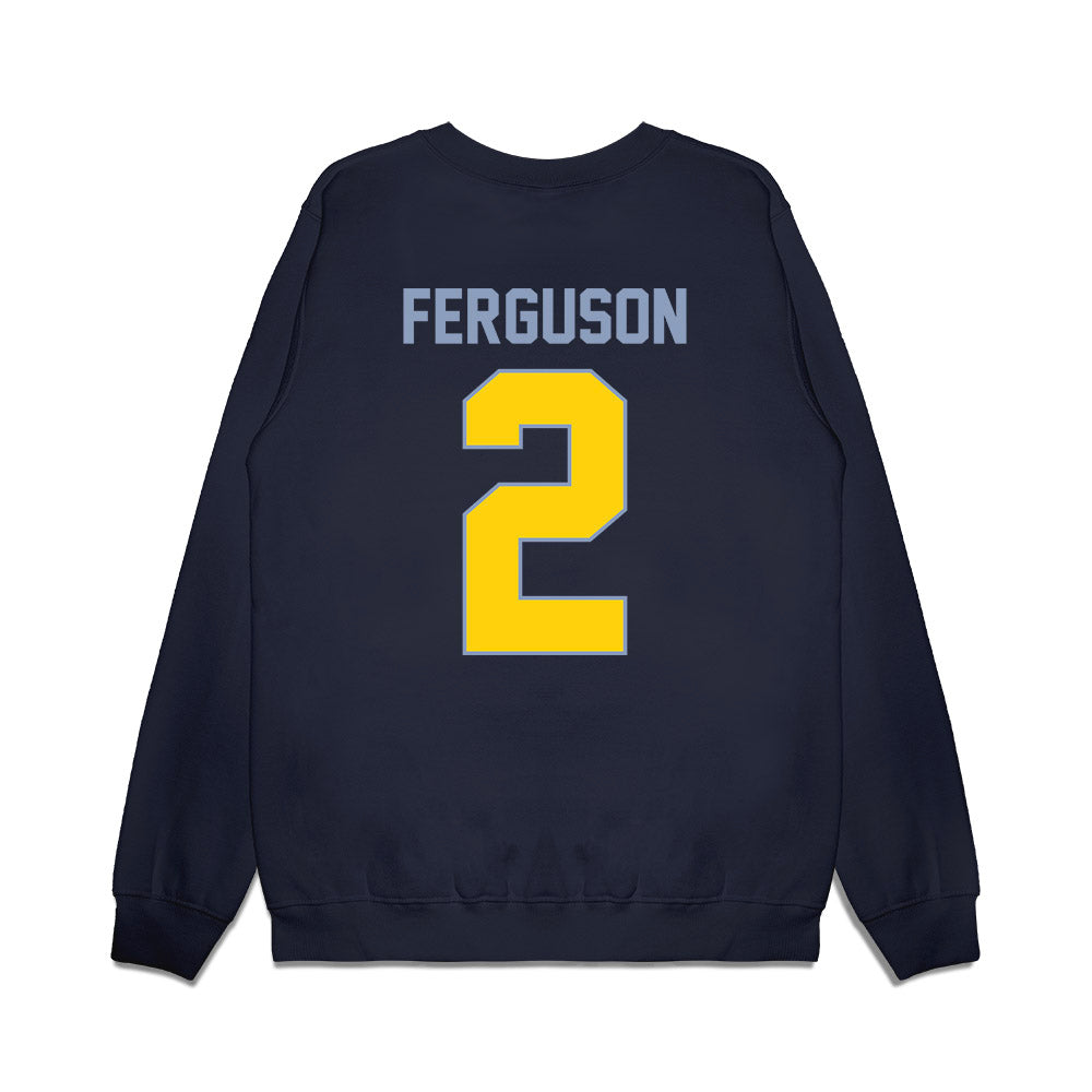AU - NCAA Men's Basketball : Tameron Ferguson - Vintage Basketball Premium Crewneck Sweatshirt-1