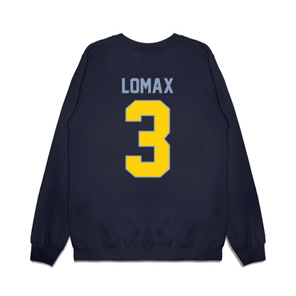 AU - NCAA Women's Basketball : Miranda Lomax - Vintage Basketball Premium Crewneck Sweatshirt-1