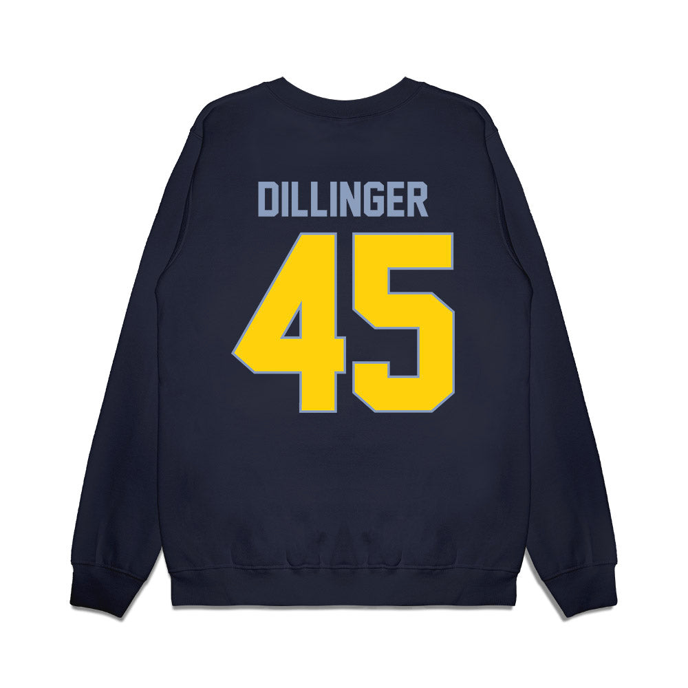 AU - NCAA Women's Basketball : Greta Dillinger - Vintage Basketball Premium Crewneck Sweatshirt-1