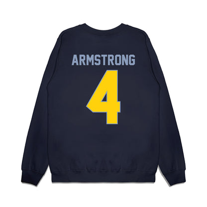 AU - NCAA Men's Basketball : Cj Armstrong - Vintage Basketball Premium Crewneck Sweatshirt-1