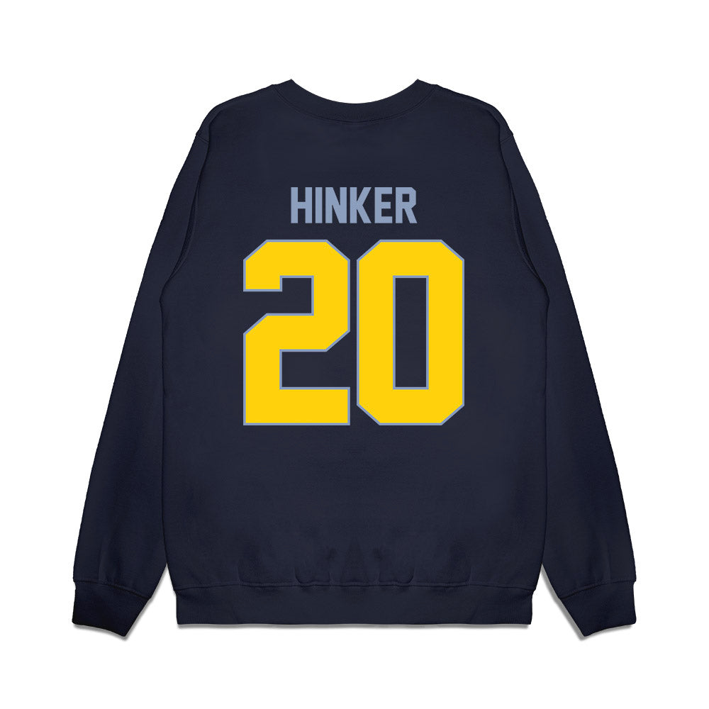 AU - NCAA Men's Basketball : Caden Hinker - Vintage Basketball Premium Crewneck Sweatshirt-1