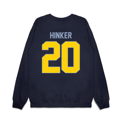 AU - NCAA Men's Basketball : Caden Hinker - Vintage Basketball Premium Crewneck Sweatshirt-1