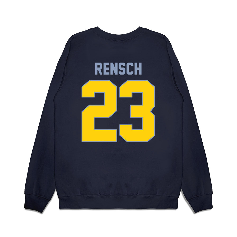 AU - NCAA Men's Basketball : Sam Rensch - Vintage Basketball Premium Crewneck Sweatshirt-1
