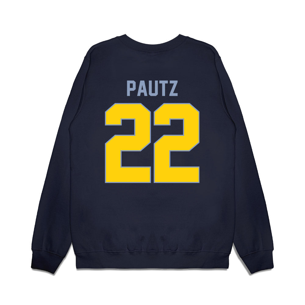 AU - NCAA Women's Basketball : Ava Pautz - Vintage Basketball Premium Crewneck Sweatshirt-1