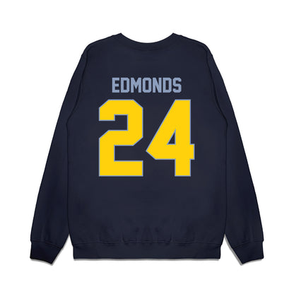 AU - NCAA Women's Basketball : Kristin Edmonds - Vintage Basketball Premium Crewneck Sweatshirt-1